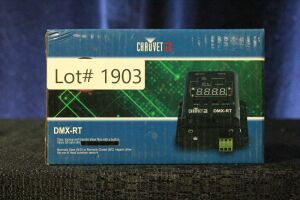 New CHAUVET DMX-RT DMX RECORDING DEVICE WITH TRIGGERABLE PLAYBACK FOR DMX