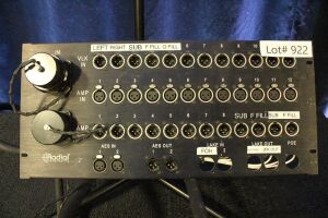 RADIAL PATCH BAY RACK PANNEL 