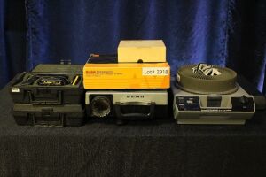 VINTAGE SLIDE PROJECTOR LOT