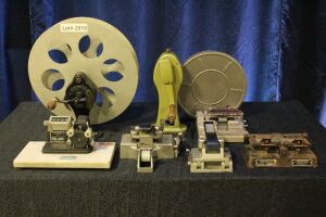 VINTAGE FILM SPLICERS AND FILM RELATED ITEMS