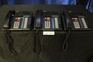 3 NORTEL NORTHSTAR NT8B30 PHONES