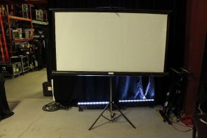 5X7 MOTION SCREENS POP UP PROJECTION SCREEN