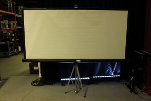 WIDESCREEN 6x8 DRAPER DIPLOMAT POP UP PROJECTION SCREEN