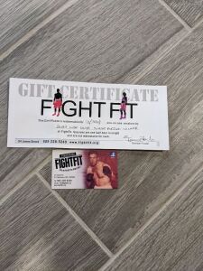 PINK TABLE: 10 Sessions of 1 on 1 Training at Fight Fit
