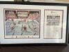 WHITE TABLE: 4 Tickets to Niagara Ice Dogs Game & Special Framed Content - 2