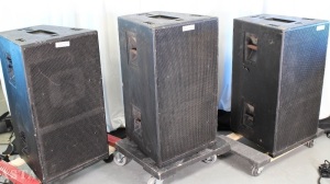 3 EAW KF6050E FULL RANGE SPEAKERS