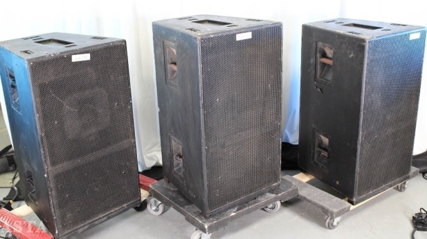 3 EAW KF6050E FULL RANGE SPEAKERS