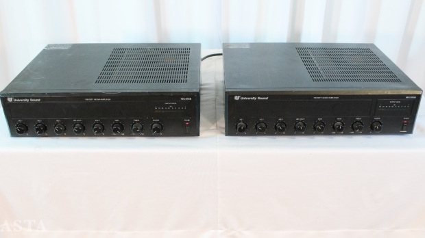 [2] UNIVERSITY SOUND MA-1005B 100 Watt Mixer Amplifier