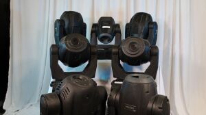 1 LOT OF USED CHAUVET & MARTIN LIGHTS