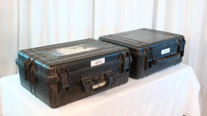 2 HARD PLASTIC CASES (PELICAN STYLE)