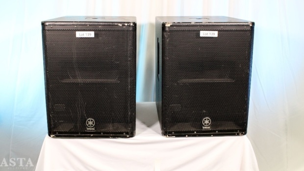[2] YAMAHA DSX15 POWERED SUBWOOFERS