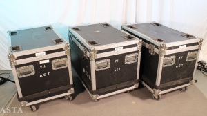 [3] CASES FOR VIDEO WALL PANELS 