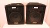 PAIR OF YAMAHA SV-12 TRAPEZOID POLE MOUNT SPEAKERS