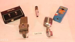 1 LOT OF VINTAGE MICROPHONES & STUFF