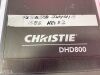 CHRISTIE DHD-800 SINGLE CHIP DLP PROJECTOR - 3