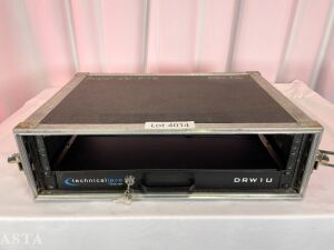 3U RACK MOUNT ROADCASE WITH DRAWER