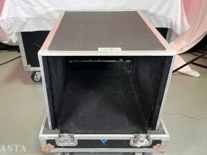 9U RACK MOUNT WITH SHOCK RESISTANT ECM ROADCASE